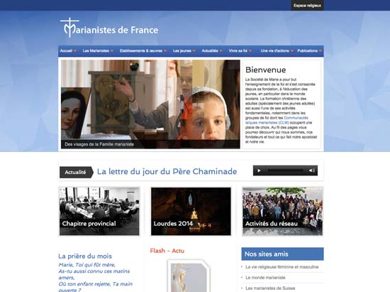site internet des Marianistes de France
